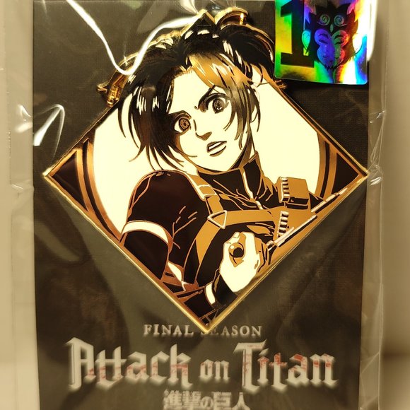 Sasha Braus Attack On Titan Limited Edition Lapel Pin - Picture 1 of 3